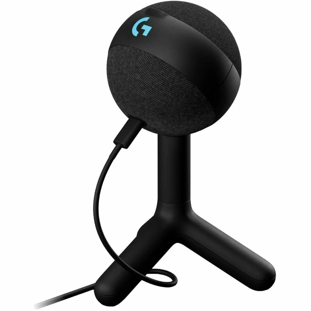 Blue Yeti Condenser Microphone for Gaming, Live Streaming - Black - USB Type C