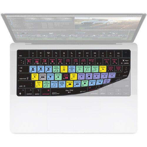 KB COVER Final Cut Pro- MBP/ MBA Keyboard Cover