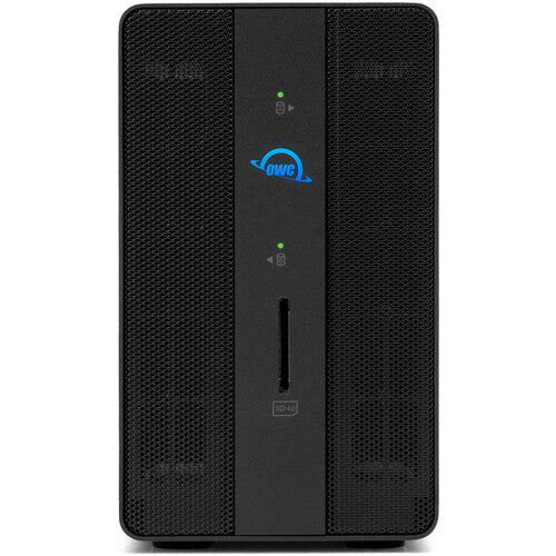 16.0TB OWC Gemini Two-Drive RAID Thunderbolt 3 (40Gb/s) External + 7-Port Dock