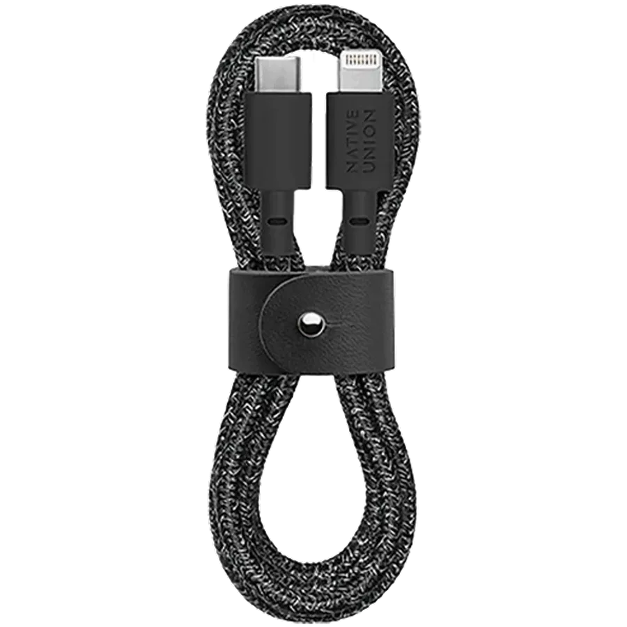 Native Union BELT CABLE-KV-C-LIGHTNING-COSMOS BLK-1.2M