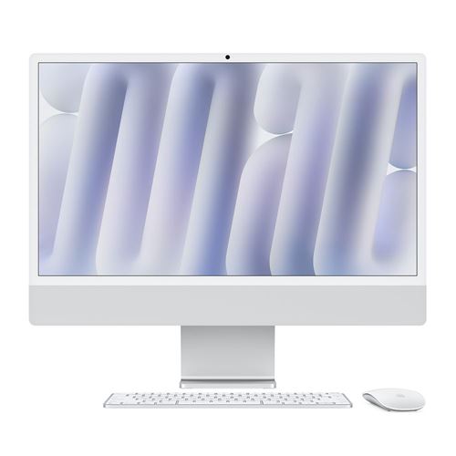 (Open Box) iMac M4 24 10-core CPU 10-core GPU/16GB/256GB Silver Nano-texture glass Gigabit Ethernet Retina 4.5K display
