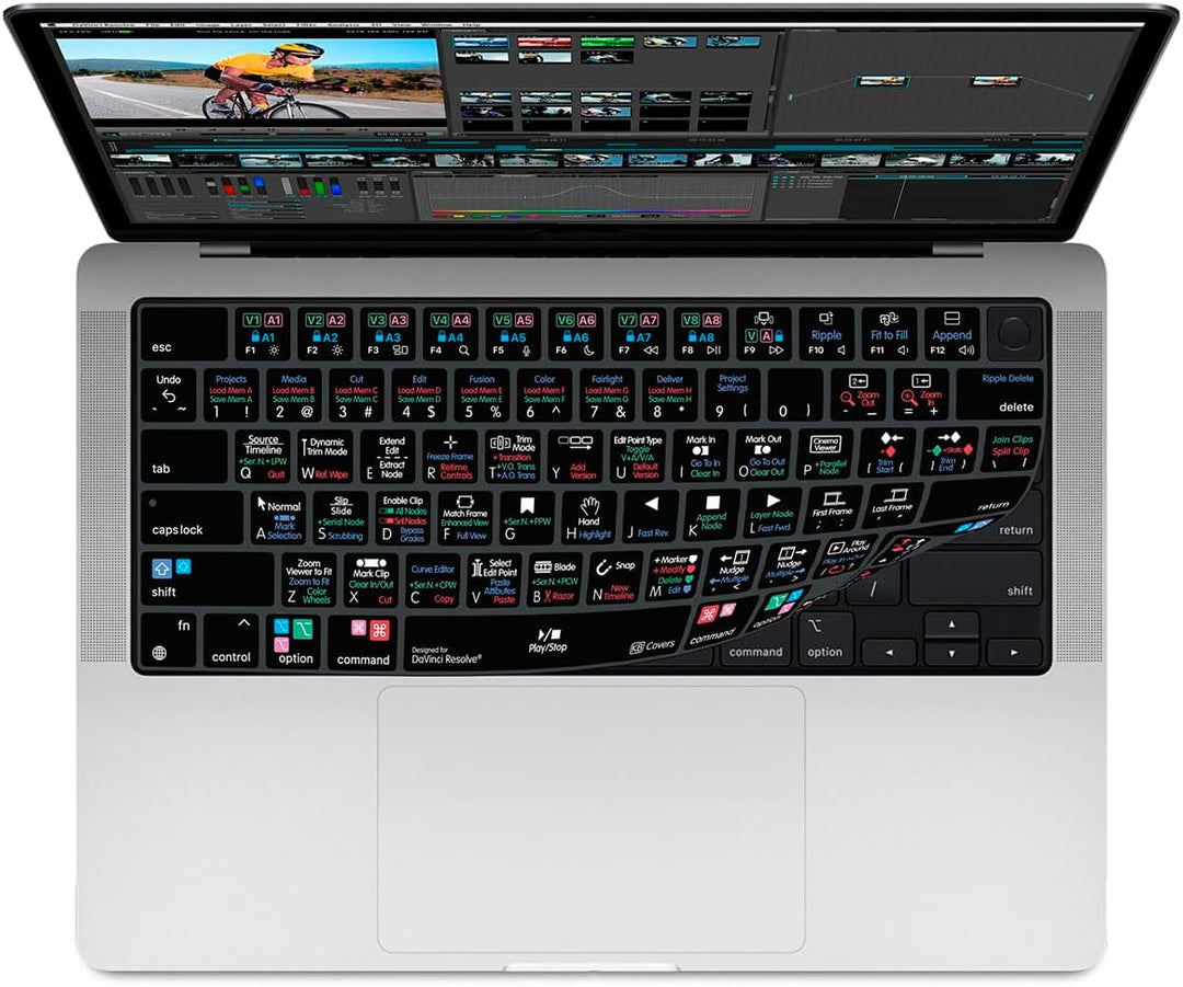 KB Cover DaVinci Resolve- MBP/ MBA Keyboard Cover