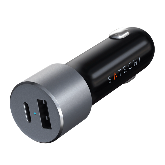 Satechi 72W Type-C PD Car Charger Space Gray