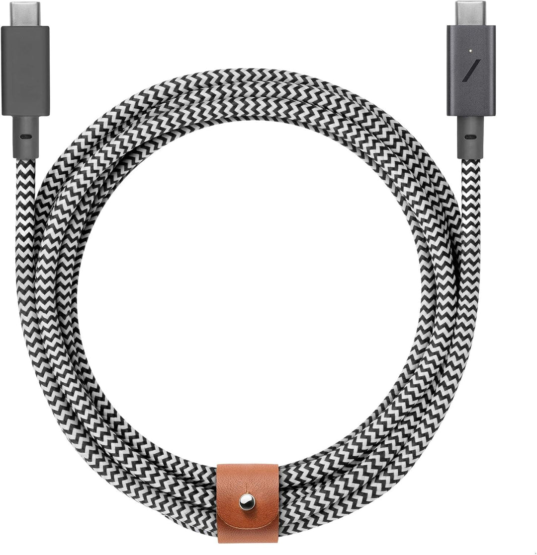 Native Union BELT CABLE-TYPE-C-C-ZEBRA-1.2M