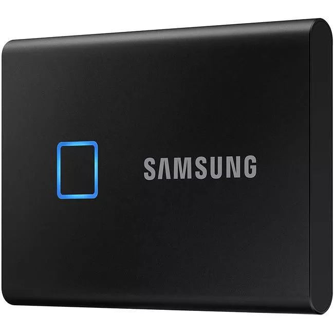 Samsung T7 Touch Portable SSD 2TB - Up to 1050MB/s - USB 3.2 External Solid State Drive, Black