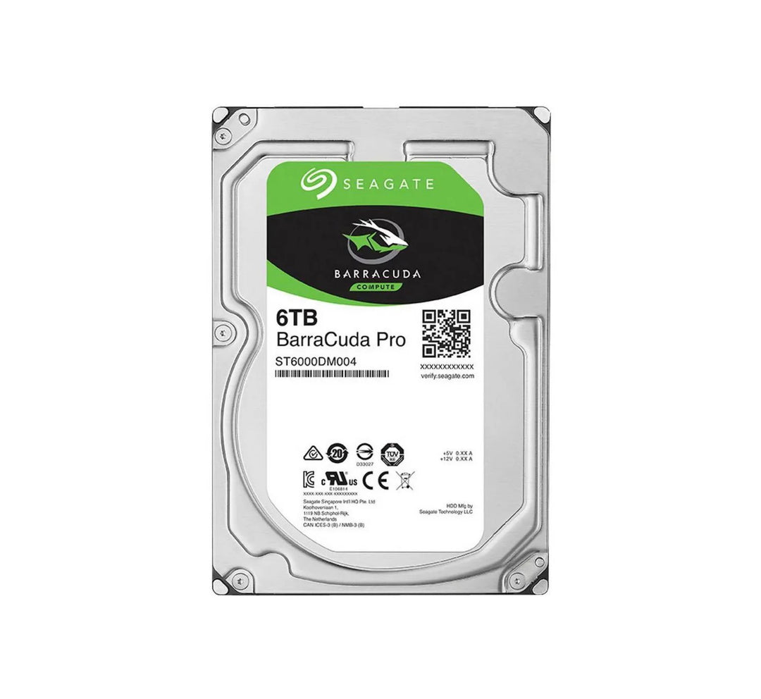 EOL Seagate 6TB SATA Barracuda Pro TB 3.5 - 256 MB Buffer
