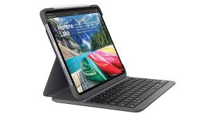Logitech - Slim Folio Pro Keyboard Case for Apple iPad Pro 12.9" (3rd Generation 2018)