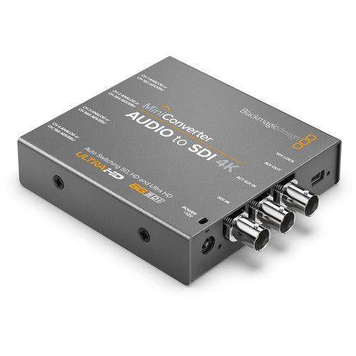 Blackmagic Mini Converter - Audio to SDI 4K (Open Box)