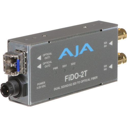 AJA FiDO 3G-SDI to LC Fiber Mini Converter