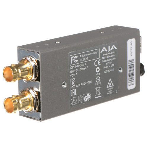 AJA FiDO 3G-SDI to LC Fiber Mini Converter