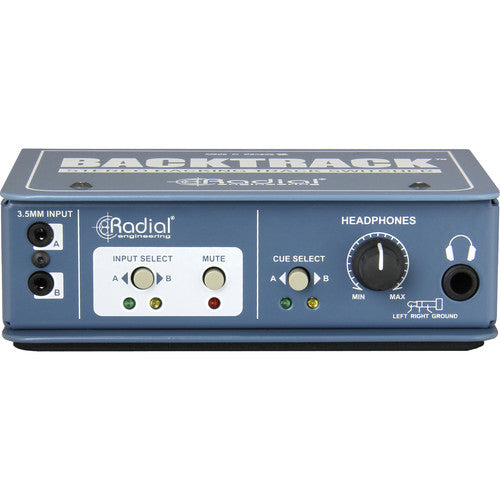 Radial Engineering Backtrack Stereo Audio Switcher
