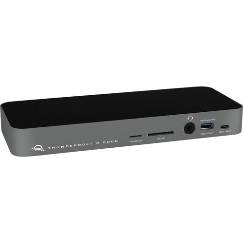 OWC 14-Port Thunderbolt 3 Dock with Cable - Space Gray