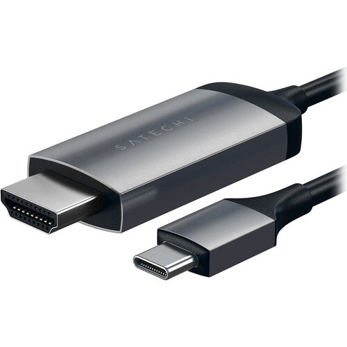 Satechi TYPE-C to 4K HDMI CABLE Space Gray