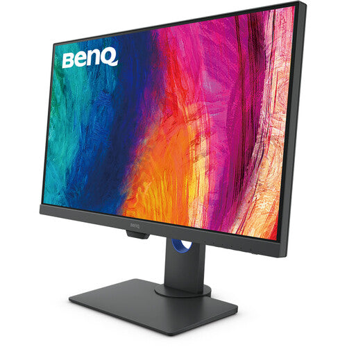 BenQ PD2705Q 27" WQHD WLED LCD Monitor - 16:9 - Dark Gray - 27" Class - In-plane Switching (IPS) Technology - 2560 x 1440 - 16.7 Million Colors - 300 Nit - 5 ms - 60 Hz Refresh Rate - HDMI - DisplayPo