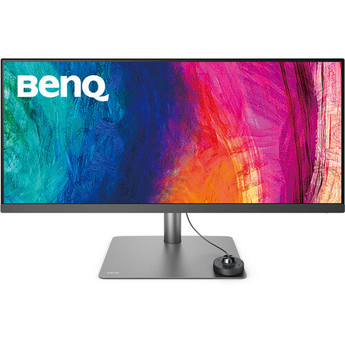 BenQ Designer 34" Class LCD Monitor - 21:9 - Dark Gray - 34" Viewable - In-plane Switching (IPS) Technology - LED Backlight - 3440 x 1440 - 1.07 Million Colors - 400 Nit - 5 ms - GTG Refresh Rate - Sp