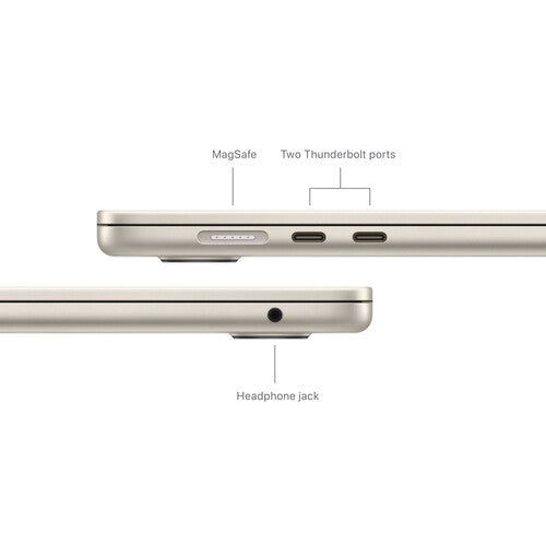 Apple EOL MacBook Air 15 M3 8-core CPU and 10-core GPU 16GB/256GBSSD/Starlight