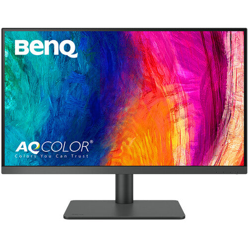 BenQ DesignVue 27" Class 4K UHD LED Monitor 16:9 IPS 3840 x 2160 HDMI - DisplayPort - USB Hub, KVM Switch Dark Gray