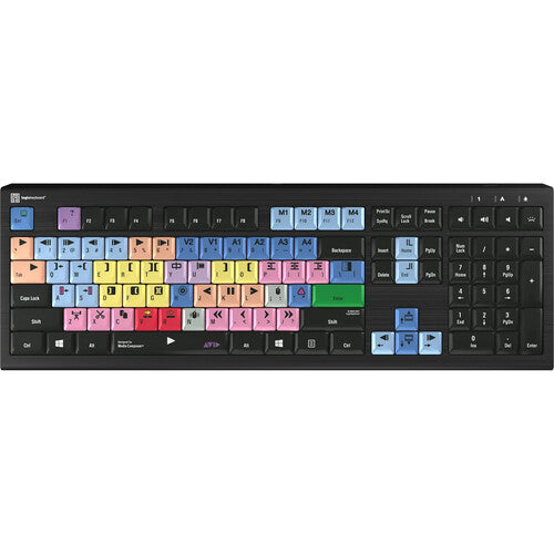 LogicKeyboard Avid Media Composer Astra2 PC Keyboard US PC ONLY