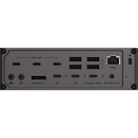 (Open Box) CalDigit TS5 Plus - Thunderbolt 5 Dock (US) 1.0m Braided TBT5 Cable 330W PSU