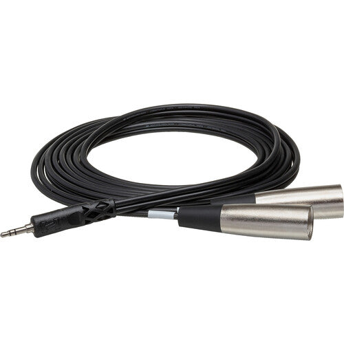 Hosa 2m 3.5mm TRS to Dual XLR Cable