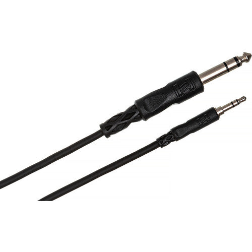 Hosa 10' 3.5mm TRS to 1/4" TRS Cable