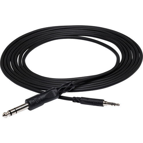 Hosa 10' 3.5mm TRS to 1/4" TRS Cable