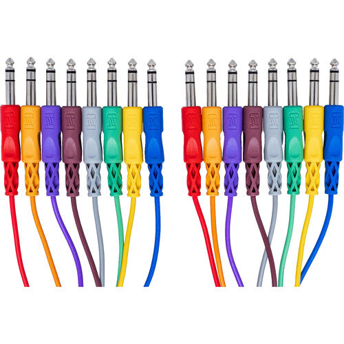 Hosa 2m 8-Channel 1/4" TRS Male to 1/4" TRS Male Cable