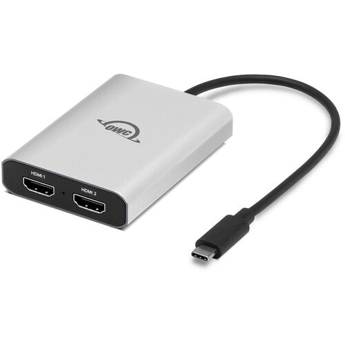 OWC USB-C Dual HDMI 4K 4K Display Adapter with DisplayLink