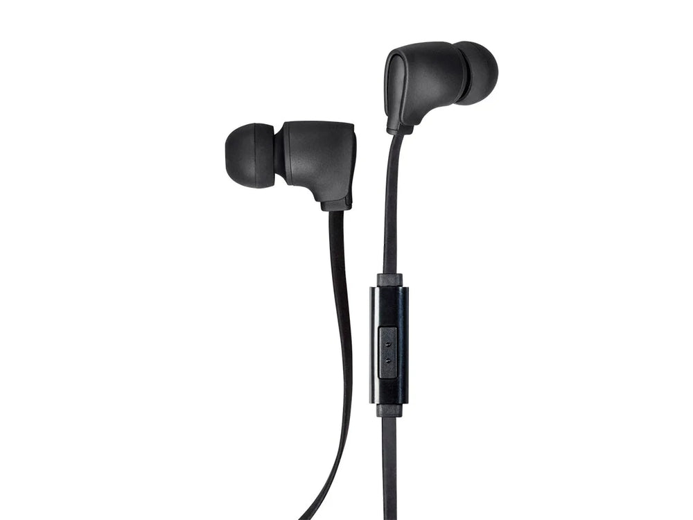 Premium 3.5mm Wired Earbuds Headphones with Mic for Apple and Android Devices