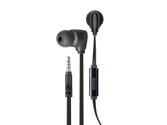 Premium 3.5mm Wired Earbuds Headphones with Mic for Apple and Android Devices