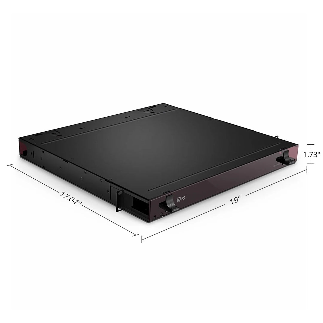 FHD High Density 1U Rack Mount Enclosure Unloaded