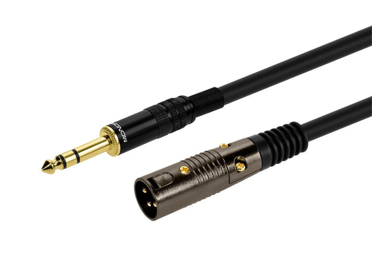 Monoprice 50' XLR Male to 1/4in TRS Male Cable