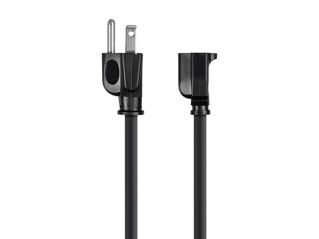 Monoprice 2' Extension Cord, Black