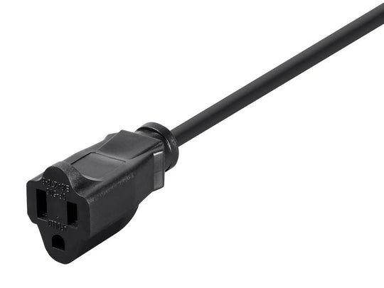 Monoprice 2' Extension Cord, Black