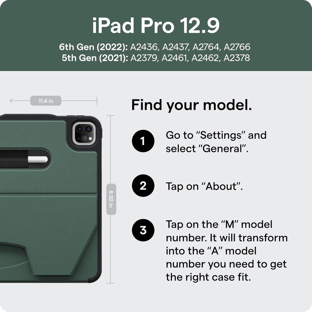 ZUGU iPad Pro 12.9" Case (5th / 6th Gen)