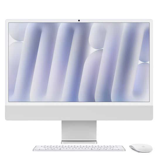 24-inch iMac - M4 (10-Core CPU and 10-Core GPU) - Silver - Standard Glass