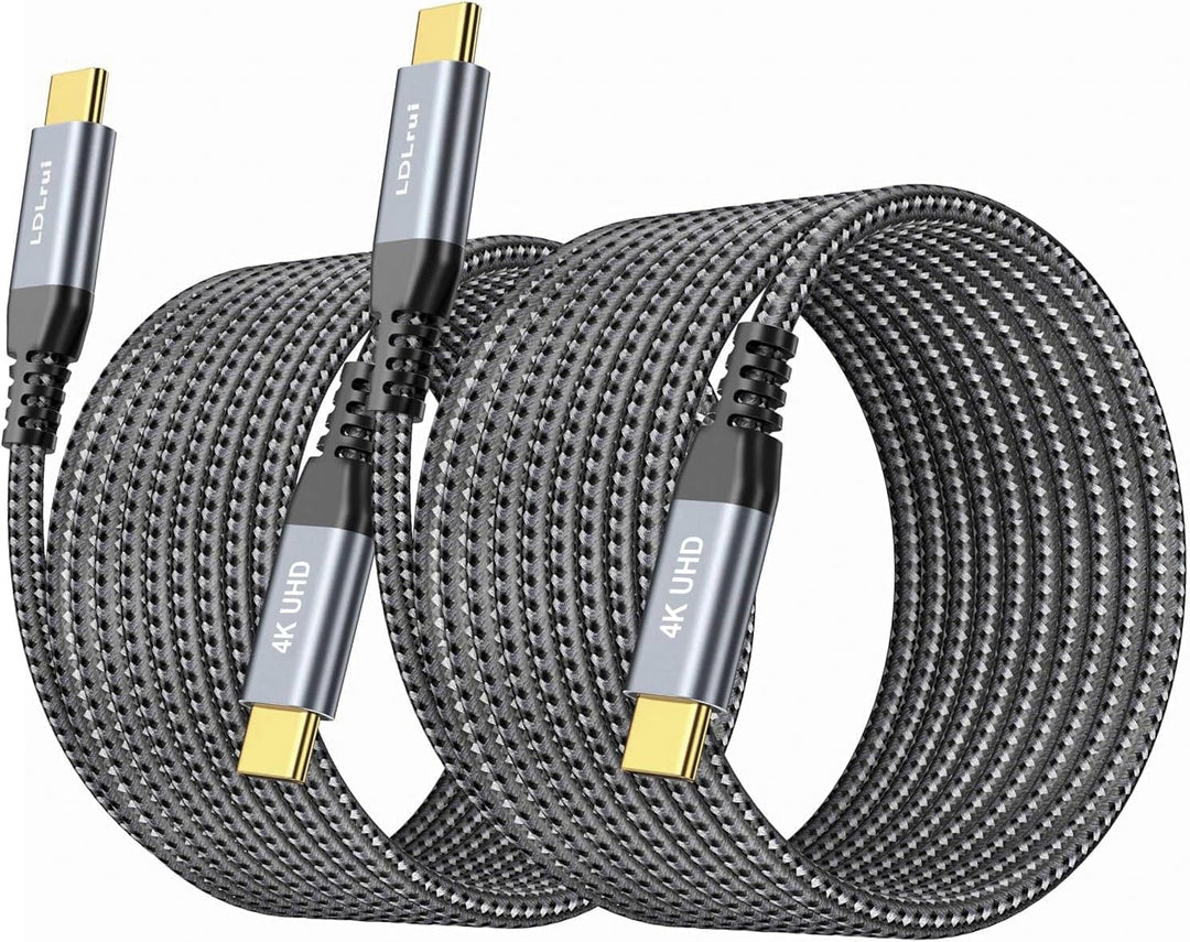 LDLrui 10' USB-C Cable, 2-pack