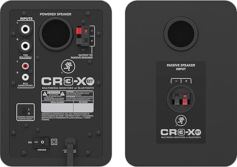 EOL Mackie CR3-XBT- 3" Multimedia Monitors with Bluetooth (Pair)