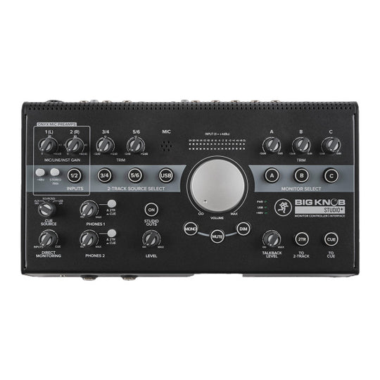 (Open Box) Mackie Big Knob Studio+ 4x3 Studio Monitor Controller | 192kHz USB I/O
