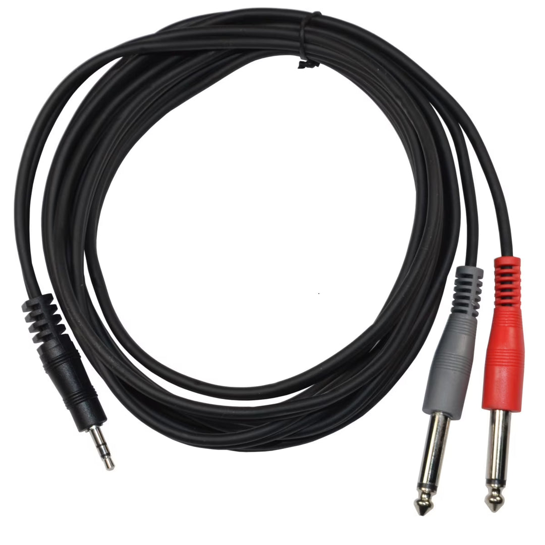 6' 1/8" TRS to 1/4" TS Cable