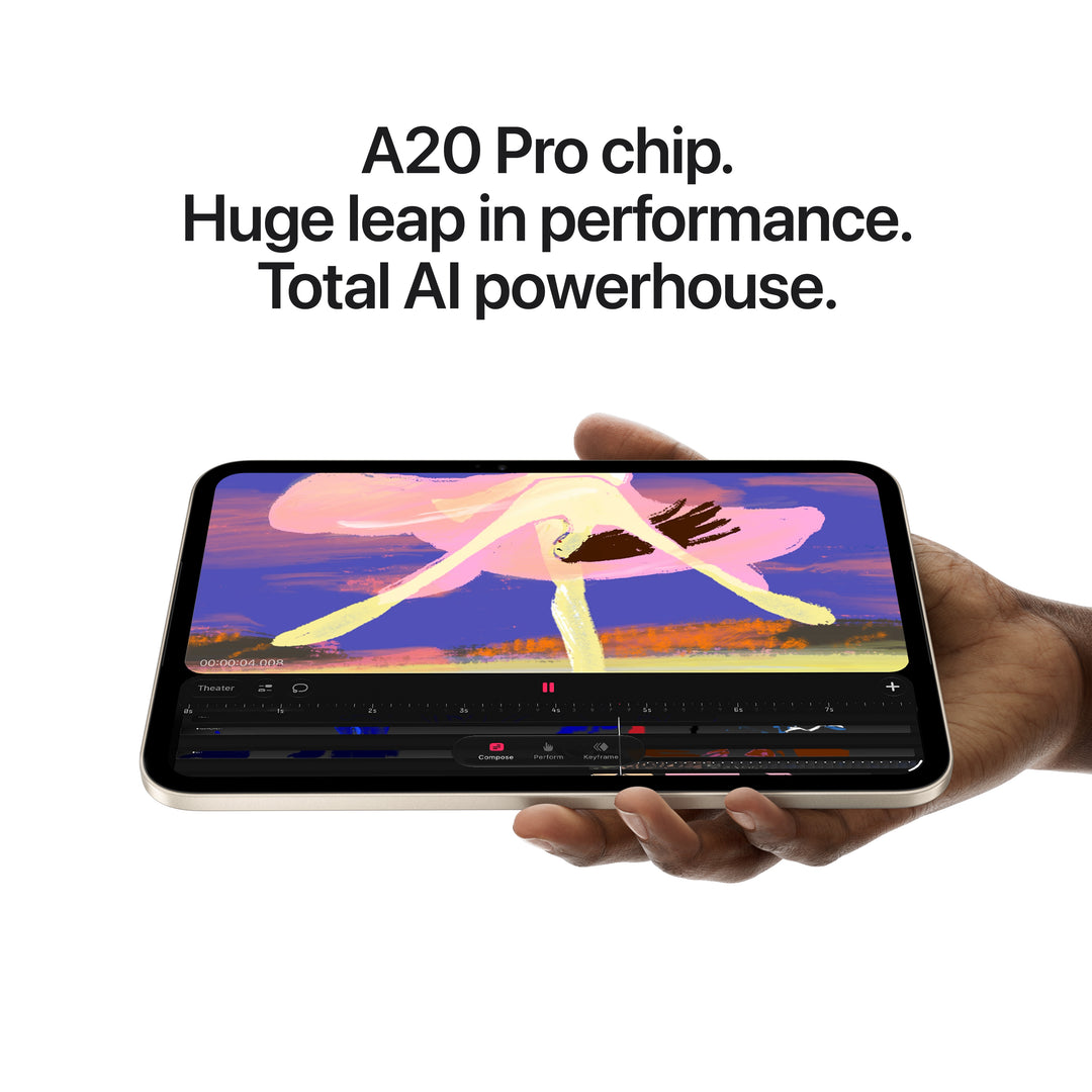 Apple iPad mini with A20 Pro - Midnight