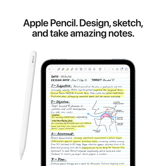 Apple iPad mini with A20 Pro - Midnight
