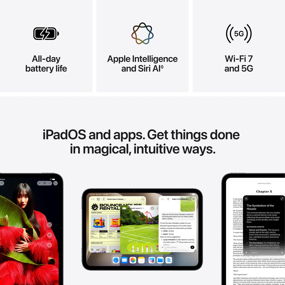 Apple iPad mini with A20 Pro - Midnight