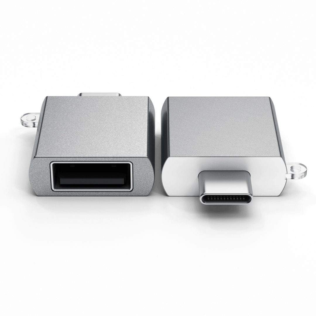 Satechi Aluminum Type-C - Type A USB Adapter Space Gray