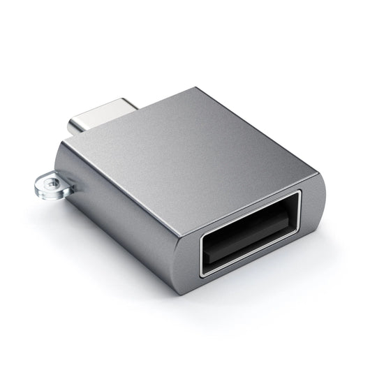 Satechi Aluminum Type-C - Type A USB Adapter Space Gray