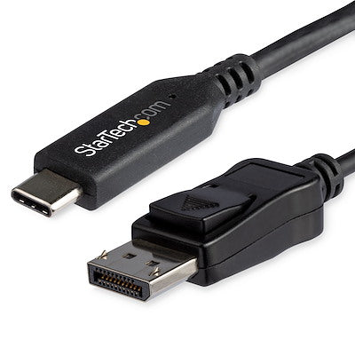 StarTech.com 6ft/1.8m USB C to Displayport 1.4 Cable Adapter - 4K/5K/8K