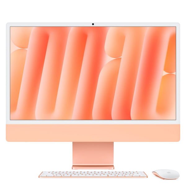 Apple iMac M4 (8-Core CPU and 8-Core GPU) - Orange - Standard