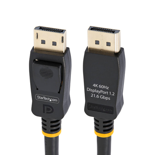 StarTech DisplayPort Cable - 6 ft 4K DisplayPort 1.2 Cable
