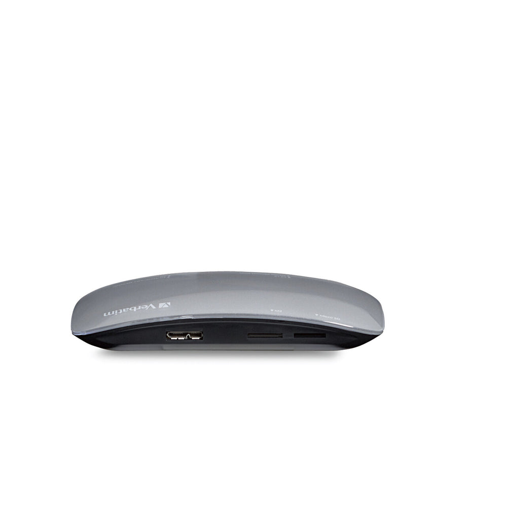 (Open Box) Verbatim Universal Card Reader - Silver