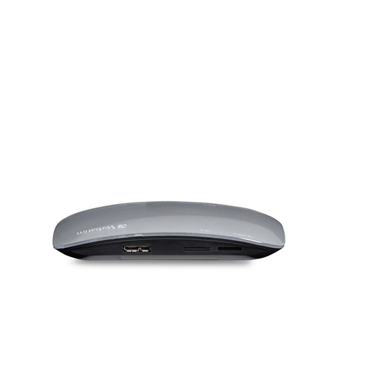 (Open Box) Verbatim Universal Card Reader - Silver